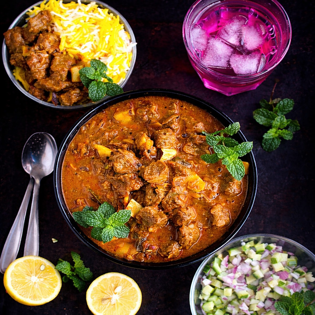 Zaika Restaurant Indian Food in Dumbarton. 